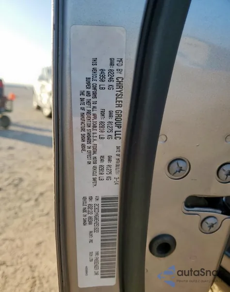 2014 Dodge Challenger Sxt z USA, uszkodzony, nr VIN 2C3CDYAG0EH251622